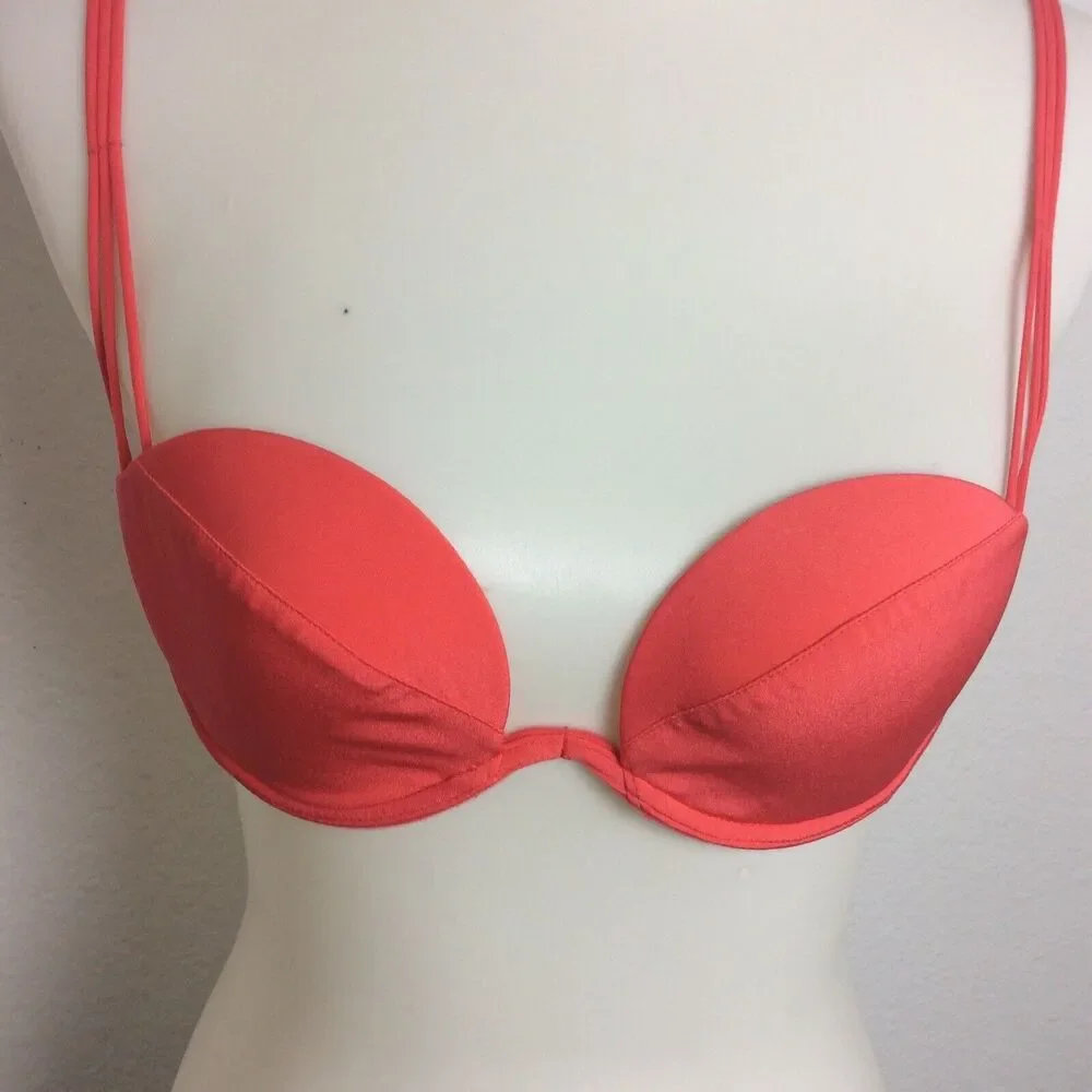 Intimissimi Bra Balconette Plunge Triple Strap Lingerie Intimates